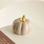 Luxury Nordic Style Ceramic Lovely Funny Vegetable Pumpkin Home Ornament Figurines Arts Crafts Desk Decor Statues Sculpture