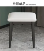 Goldoma modern corner dressing table with mirror and stool in a bedroom