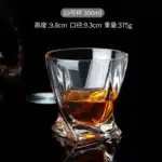 Lead-Free Glass Cup Household Wine Glass Set Large Beer Steins Distilled Beverage Wine Set – close-up detail