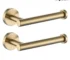 Brushed Gold Toilet Paper Holder Bathroom Hardware Accessories SUS 304 Stainless Steel Modern Tissue Paper Roll Holder.