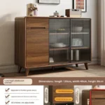 kitchen cabinet Furniture Sideboards Home Dining Room Dresser Mid-century Buffet Cabinet Kitchen Alacena Sideboard Cabinet - Image 12