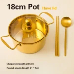 Small Hot Pot Special pot for induction cooker Self-service hotpot Single person mini One person pot Commercial soup pots - Image 16