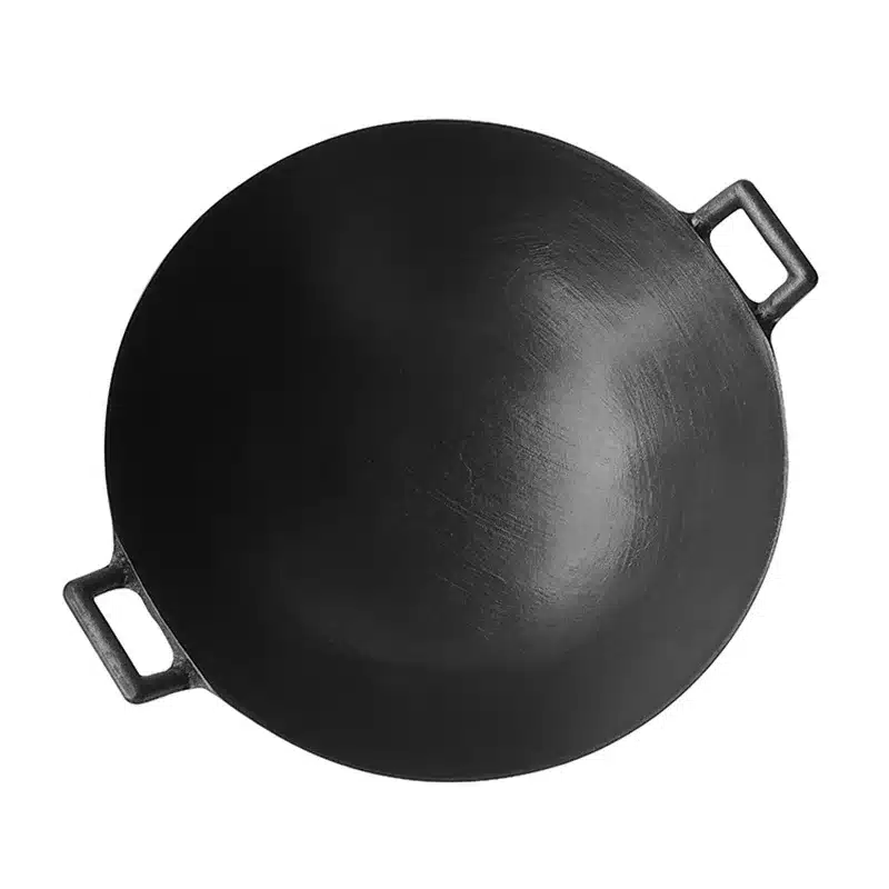 Free Shing Cast Iron Wok Cooking Pot No Coating Noo-Stivk Classical Camping Outdoor Use cast iron pot wok cooking pot cast