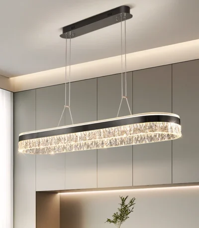 Nordic home decoration crystal chandelier restaurant chandelier chandelier ceiling lamp villa chandelier indoor lighting