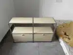 Modern Module Living Room Cabinet Stainless Steel TV Cabinet Storage Combination Sideboard Chest of Drawers Customizable