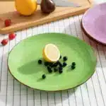 vancasso 6/12 Piece Multicolour 10.4 inch Dinner Plate Set Handpainted in Rustic Look 26.5cm Serving Plate for