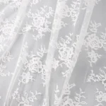 High-end French-style positioning lace wedding dress, formal dress fabric, tablecloth, curtain accessories, 1.5 meters wide