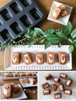 Japanese Cake Baking Tray Metal Baking Mold 10-Piece Bakeware Madeline Cake Fisher South Pound Cake Bakery Kitchen Accessories - Image 11