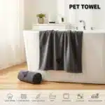 50*100 Super Absorbent Dog Bathrobe Cat Accessories Pet Bath Towel Cat blanket Dog Products Quick Dry Soft Microfiber Pet