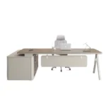 Large Wood Aesthetic Office Desk Designer Modern Drawers Standing Computer Desk Executive Wooden Mesa Escrivaninha Furniture