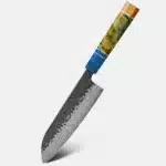 1-4 PCS Kitchen Knife set Damascus Steel Japanese chef Knife Santoku Knife Nakiri Knife kiritsuke knife Stable wood Handle