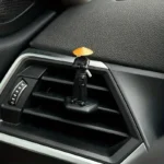 3PCS Mini Samurai Statue Set - Perfect for Car Dashboard Desk Decor – base detail