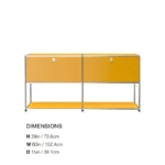 Module Modular DIY Furniture Sideboard Customized Size  Cabinet Stainless Steel Tv Stand Living Room - Image 18