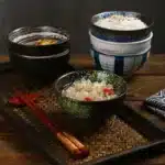 4.5inch Japanese Ceramic Rice Bowl Porcelain Dishes Pretty Restaurant Table Top items Soup Noodles Sauce Bowls Dinnerware