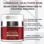 Instant Retinol Cream Face Moisturizer Collagen Firming Lifting Fade Fine Lines Smoother Korea Repair Skin Care – styled in