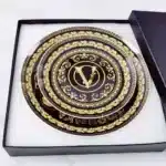 Vintage Ceramic Dinner Plate 8 Inch 10 Inch Creative Bone China Western Steak Dessert Salah Plate Kitchen Party Gift Box Set