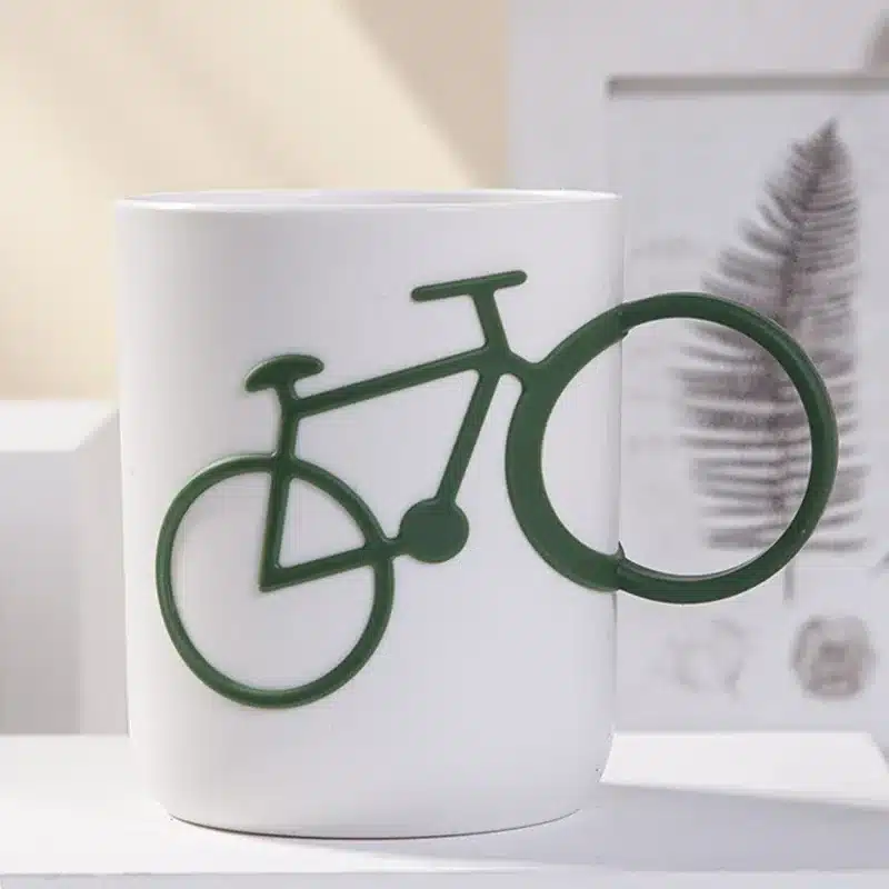 1pc Bike-Shape Bathroom Food-Safe PP Cup Toothbrush Holder Mug Unbreakable And Reusable Gargle Cups Bathroom Mouthwash Mugs