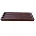 For JINHAO MAJOHN HONGDIAN Bamboo Fountain Pen Holder Desktop Display Rack Wooden Pen Stand Office School Supplies Stationery
