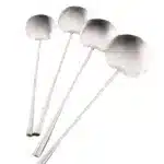 304 Stainless Steel Cooking Spoon, Food Grade Soup Spoons, Chef Household Tableware, Long Handle Kitchen Utensils, Stir-Fry
