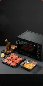 Golden Square Stainless Steel Food Service Tray plate set Nonstick Bakeware Fruit Cookie Bread Plate Kitchen Storage Container - Image 44