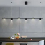 Decorative Chandeliers for Home Decor, Minimalist Style Branch Chandelier Lighting Fixture Perfect for Dining Room Bar