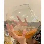 Extra Large Wine Glass Giant Large Capacity Beer Cup Red Wine Glass Goblet Hero Cup – side view