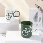 1pc Bike-Shape Bathroom Food-Safe PP Cup Toothbrush Holder Mug Unbreakable And Reusable Gargle Cups Bathroom Mouthwash Mugs