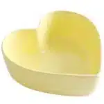 Heart Shaped Bowl Love Heart Ceramic Steamed Egg Bowl Candy Color Dessert Salad Plate 7 Inch Cake Fruit Plate Kitchen