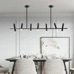 Modern Dining Room Pendant Lamp Lights LED Chandelier Indoor Lighting Ceiling Lamp Hanging Light Spotlight Lamps For Living