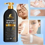 Arbutin HALF CAST Body Lotion sun cream 2-in-1 refreshing moisturizing and non greasy body lotion sunscreen – angled view