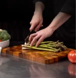 Acacia Wood Cutting Board Mold Proof Cutting Board Household Fruit Cutting Board – base detail