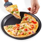 5/6/7/9 Inch Non-Stick Pizza Trays Round Pizza Pan Plate Mold Carbon Steel Baking Oven Tool Baking Mould Tray Bakeware - Image 4