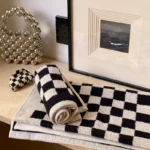 The new spell color restoring ancient ways the checkerboard long-staple cotton towel wash a face to face towel bath towel - Image 10