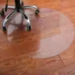 Waterproof Oilproof Round PVC Tablecloth able Cover Glass Soft Cloth Table Cover Home Kitchen Dining Room Placemat 1mm