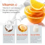 AILKE Vitamin C Whitening Set for Women, Reduce Dark Spots, Hyperpigmentation, Skin Moisturizer, With Collagen, Vitamin E