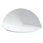 European White Striped Ceramic Dinner Plate Hotel Tableware Irregular Shaped China Plate Dessert Cooking Dishes Kitchen