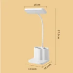 LED Folding Table Lamp Pen Holder Bedside Lamp For Children Writing Lamps Bright Office Desk Study Lamp Reading Eye