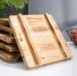 Wood Pot Holder Wooden Trivets Bowl Trivet Hot Stone pot Mat Korean Dolsot Plate Base Placemat Bibimbap Coaster Pan Dish
