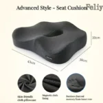 Memory Foam Office Chair Cushion Car Seat Support Pads Buttocks Pillow Massage Hips Orthopedic Pillow Coccyx Pain Relief