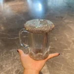 BlingBling Water Bottle 450ML Luxury Rhinestone Chain Bar Handheld Direct Drinking Coffee Mug Home Plastic Juice Beverage