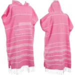 120x90CM Hooded Towel Men Women for Swim Beach Travel Quick Dry Changing Robe Cape Bath Towel Bathrobe Surf Poncho Sauna Play
