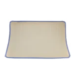 Soft bath mat memory foam in a modern bathroom with non slip backing