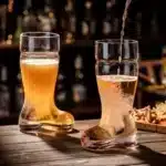 Creative Glass Boots Beer Glass Personalized Shoes Mugs Juice Cocktail Glass Whiskey Wate Mug Coffee Latte Cups Water