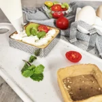 5PCS Square Shape Stainless Steel Perforated Tart Rings for Baking Puff Breads French Cake Mousse Tart Shell Mold Bakeware Rings - Image 2