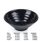 Melamine Noodle Bowl Household Plastic Tableware Restaurant Commercial Ramen Salad Bowl Thickened Not Easily Broken Soup