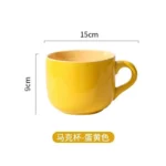 700ml Coffee Mug Ceramic Breakfast Oatmeal Milk Tea Cup Large Capacity Instant Noodles Bowl Novelty Gifts Best for Your