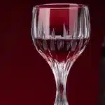 European high-end gold unleaded glass wine glass household thickened hand-made crystal glass goblets wine glasses – angled
