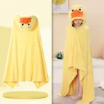 Baby Bath Towels Absorbent Soft Baby Shower Towel Large Blankets Children Bathrobe Boys Girls Bath Robe Kids Hooded Poncho