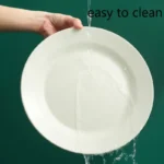 Inyahome 1/4/10PCS Nordic Polypropylene Plates Dinnerware Tableware Eco Friendly Lightweight Kitchen Dishes Safe Dinner