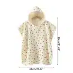 Soft Cotton Baby Hooded Towel Bath Towel for Boys Girls Bathrobe Sleepwear Children's Clothing Cartoon animal print kid